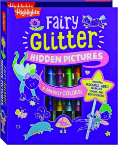 FAIRY GLITTER HIDDEN PICTURES