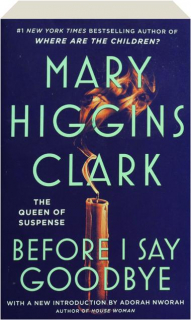 BEFORE I SAY GOODBYE