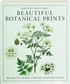 INSTANT WALL ART: Beautiful Botanical Prints