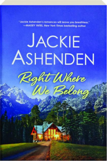 RIGHT WHERE WE BELONG