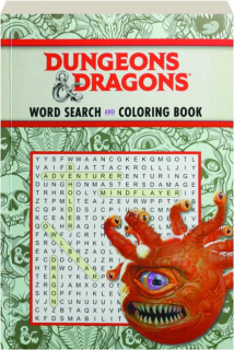DUNGEONS & DRAGONS WORD SEARCH AND COLORING BOOK