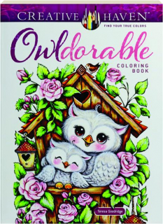 CREATIVE HAVEN OWLDORABLE COLORING BOOK