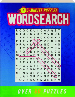 5 MINUTE PUZZLES: Wordsearch