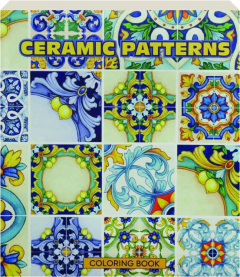 CERAMIC PATTERNS COLORING BOOK