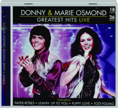 DONNY & MARIE OSMOND GREATEST HITS LIVE
