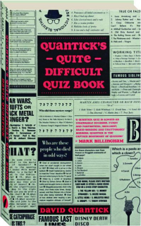 QUANTICK'S QUITE DIFFICULT QUIZ BOOK