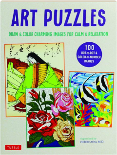 ART PUZZLES: Draw & Color Charming Images for Calm & Relaxation