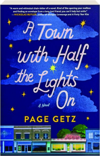A TOWN WITH HALF THE LIGHTS ON