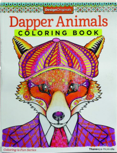 DAPPER ANIMALS COLORING BOOK