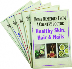 HOME REMEDIES FROM A COUNTRY DOCTOR, 5 BOOKS