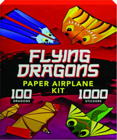 FLYING DRAGONS PAPER AIRPLANE KIT