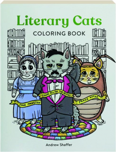 LITERARY CATS COLORING BOOK
