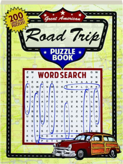 GREAT AMERICAN ROAD TRIP PUZZLE BOOK