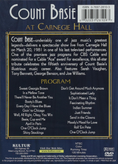 COUNT BASIE AT CARNEGIE HALL - HamiltonBook.com