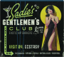 SADIE'S GENTLEMEN'S CLUB, VISIT 04: Ecstasy - Thumb 1