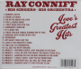 RAY CONNIFF: Love's Greatest Hits - Thumb 2