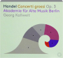 HANDEL: Concerti Grossi Op. 3 - Thumb 1