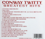 CONWAY TWITTY GREATEST HITS: 20 Songs - Thumb 2