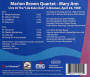 MARION BROWN QUARTET: Mary Ann - Thumb 2