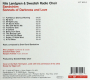 NILS LANDGREN & SWEDISH RADIO CHOIR: Sonnets of Darkness and Love - Thumb 2