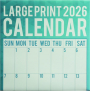 2026 LARGE PRINT CALENDAR - Thumb 1