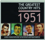 THE GREATEST COUNTRY HITS OF 1951 - Thumb 1
