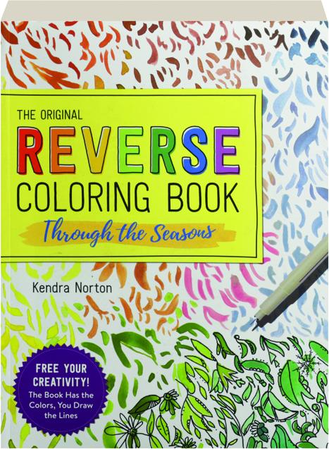 Original　The　THROUGH　SEASONS:　THE　Reverse　Coloring　Book