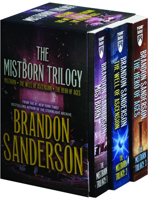 Mistborn trilogy by Brandon Sanderson