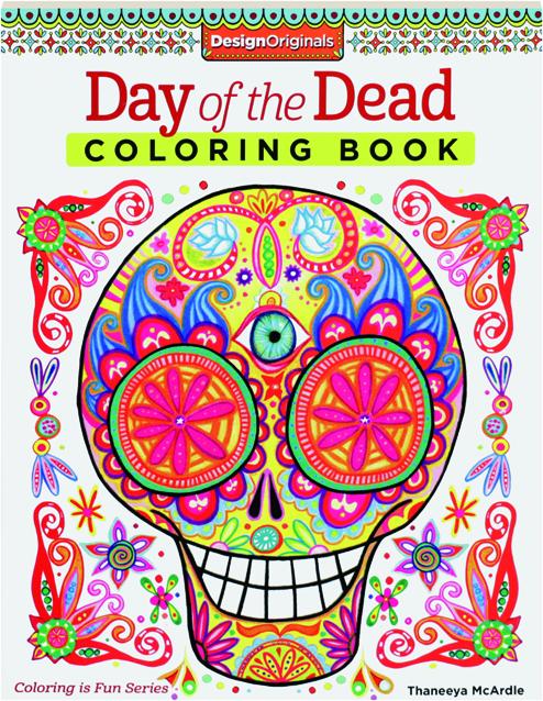 DAY OF THE DEAD COLORING BOOK