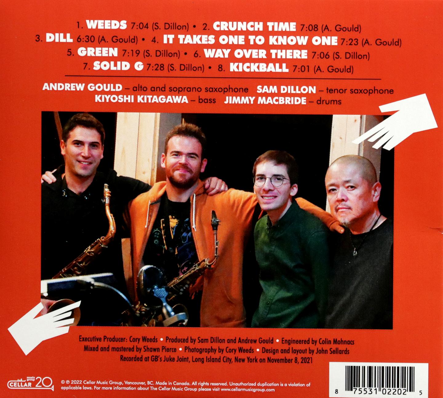 SAM DILLON ANDREW GOULD QUARTET: It Takes One to Know One ...