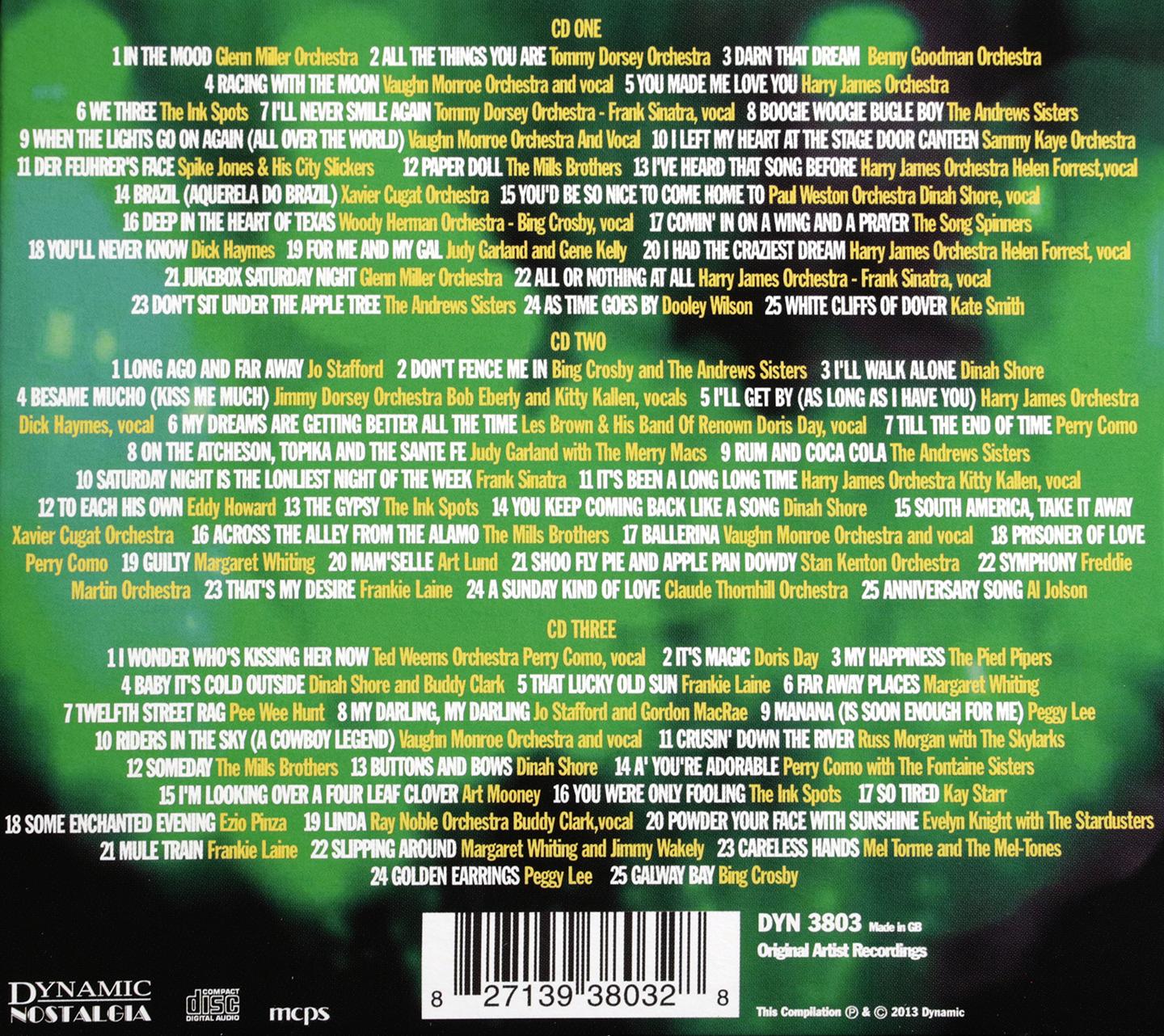 DECADE OF HITS The 40's