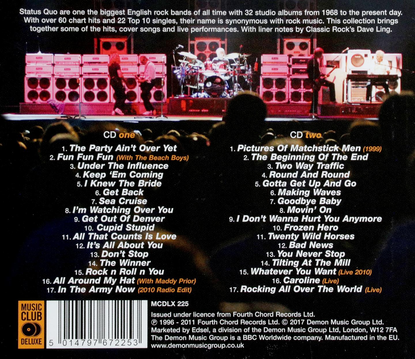 STATUS QUO Keep 'em Coming!