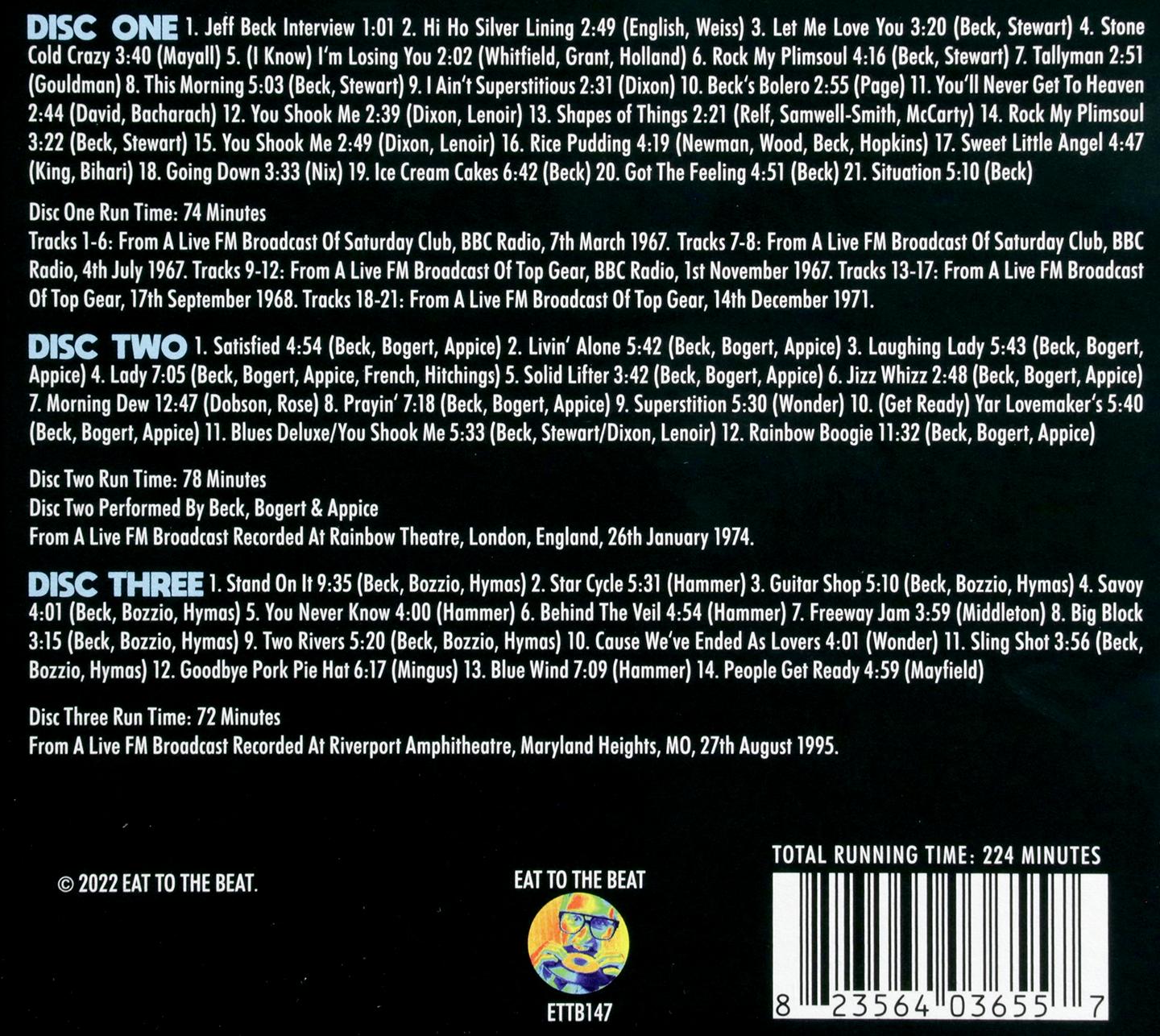 JEFF BECK Transmission Impossible