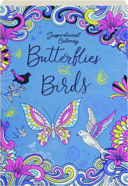 Butterflies and Birds Really Big Coloring Book (12 x 18)