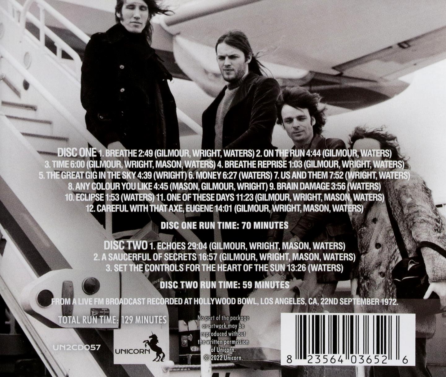 Pink floyd say goodbye to hollywood hamiltonbook