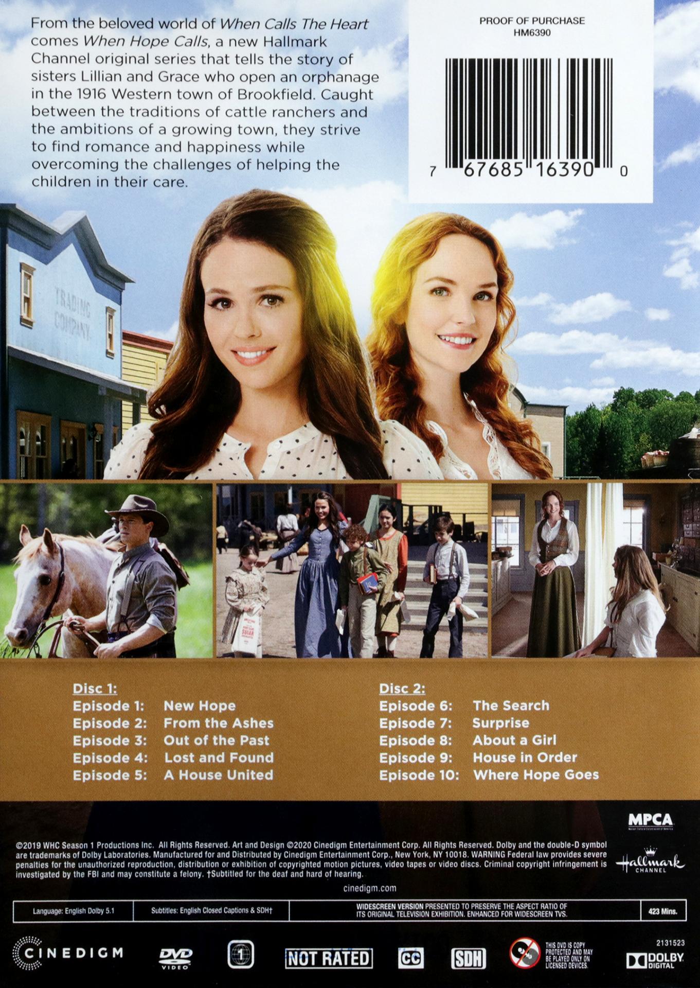 WHEN HOPE CALLS: Season 1 - HamiltonBook.com