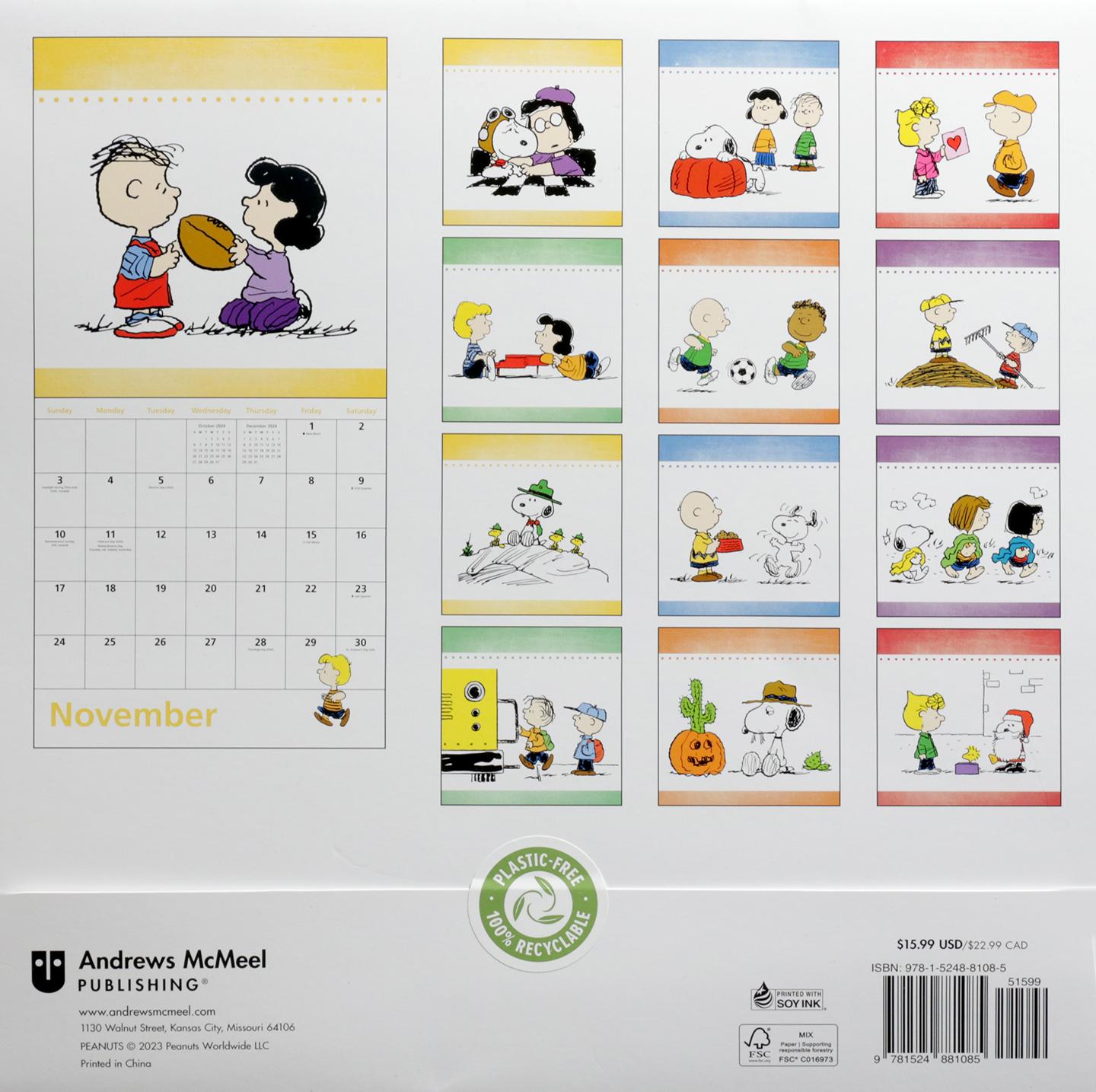 2024 PEANUTS CALENDAR