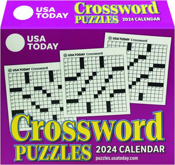 2024 USA TODAY CROSSWORD PUZZLES CALENDAR