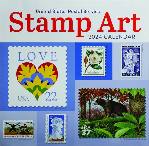 2025 UNITED STATES POSTAL SERVICE STAMP ART CALENDAR
