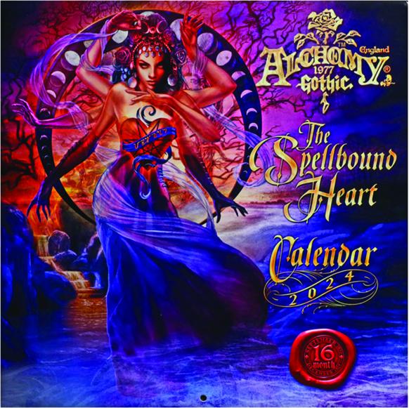 2024 ALCHEMY 1977 GOTHIC CALENDAR - HamiltonBook.com