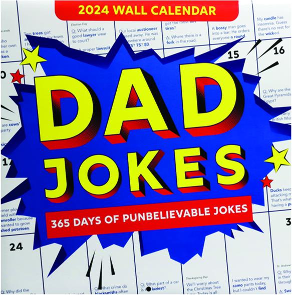 Dumb Dad Jokes 2025 Calendar