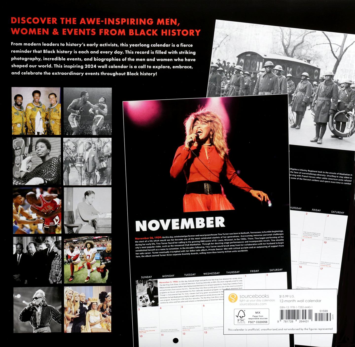 2024 THIS DAY IN BLACK HISTORY CALENDAR