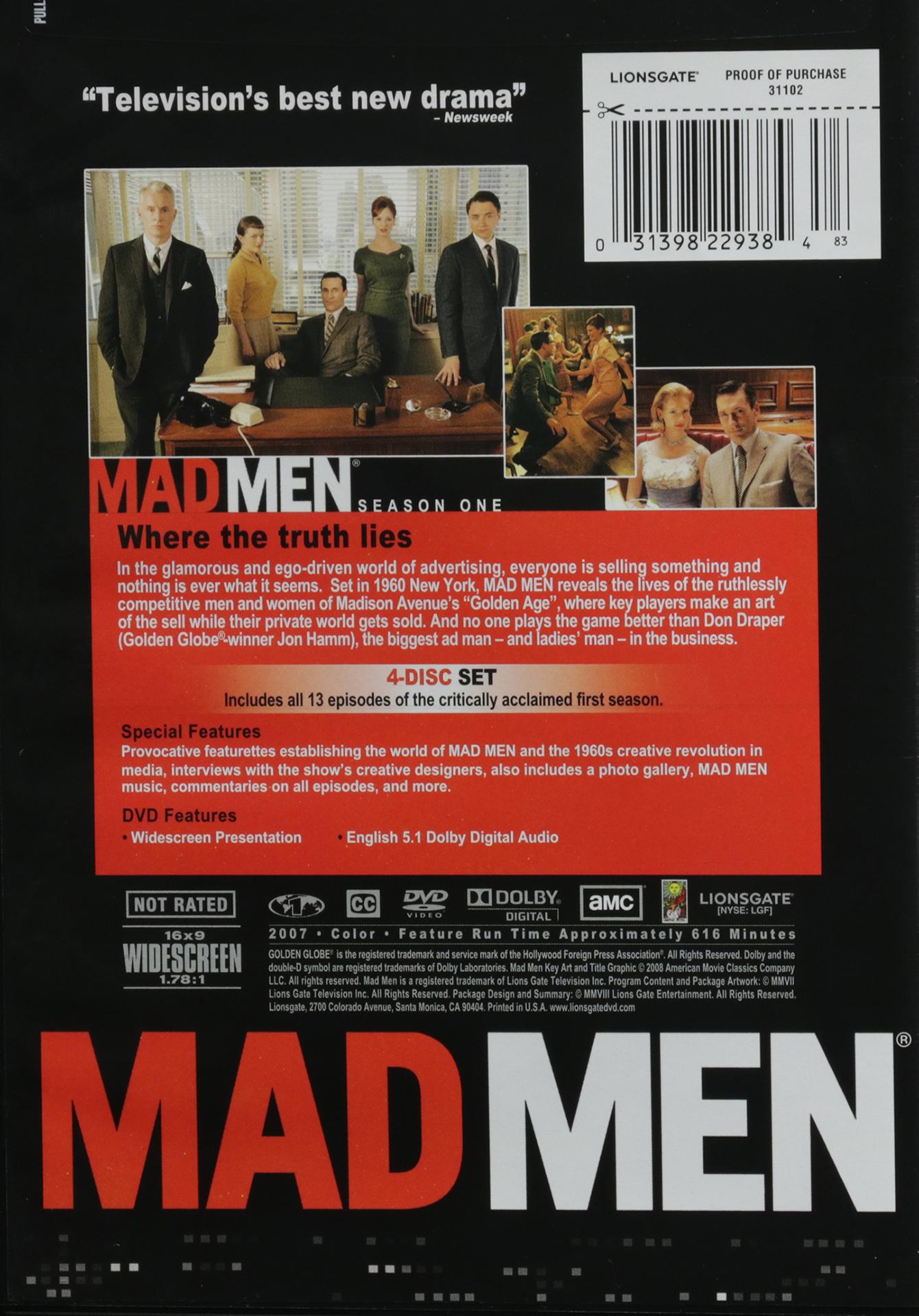 MAD MEN Season One