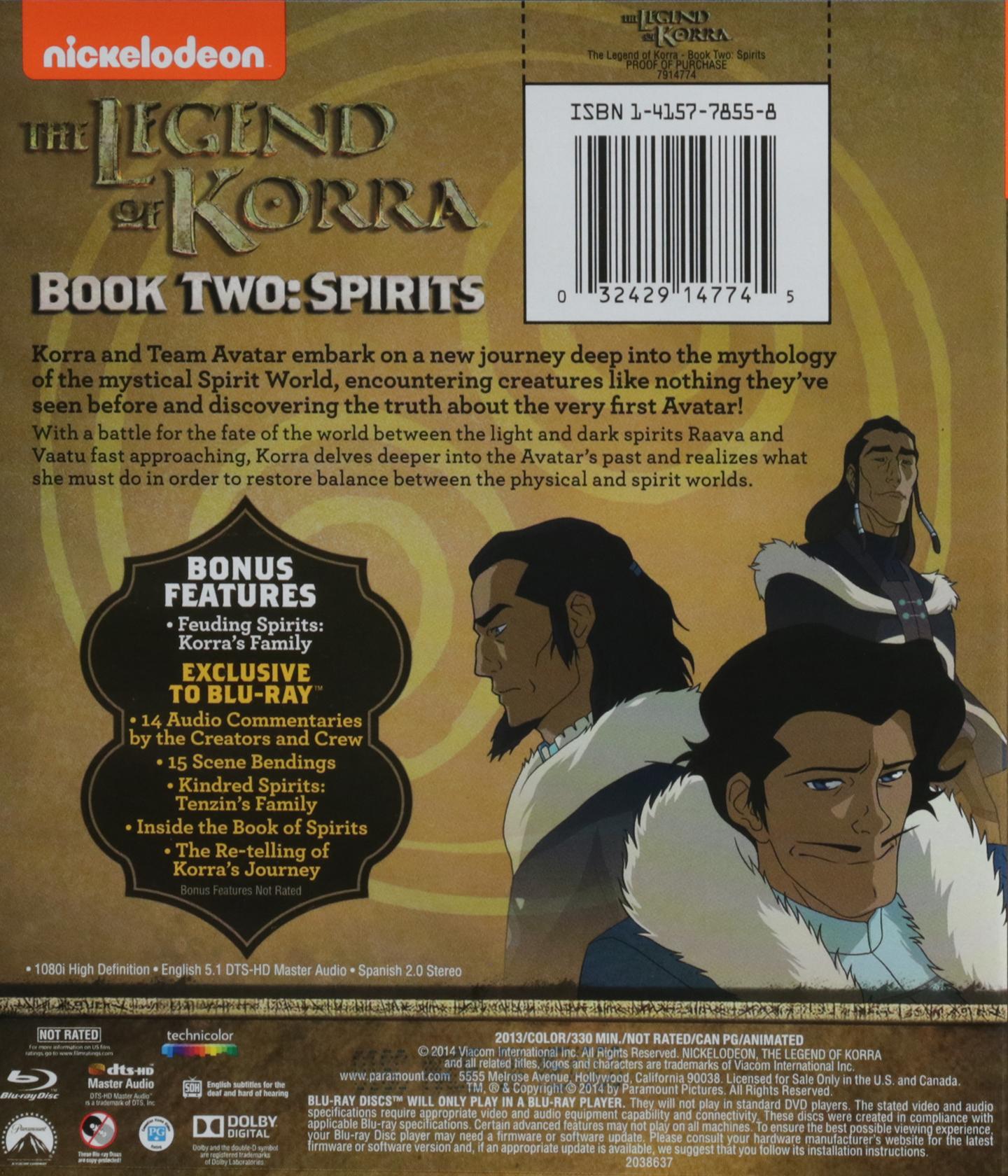 THE LEGEND OF KORRABOOK TWO Spirits