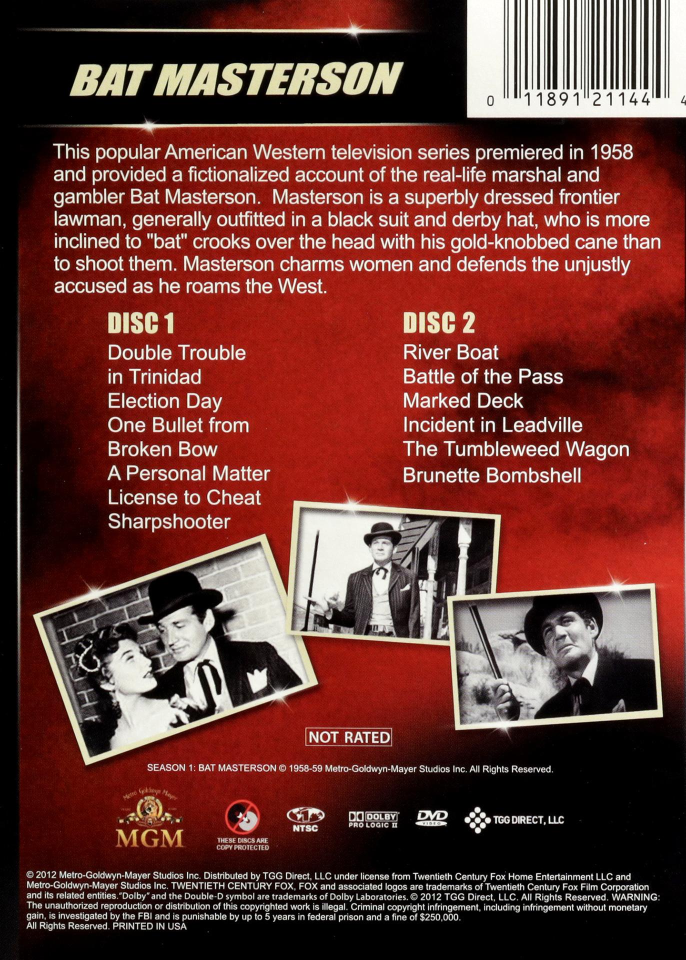 BAT MASTERSON Best of Season 1