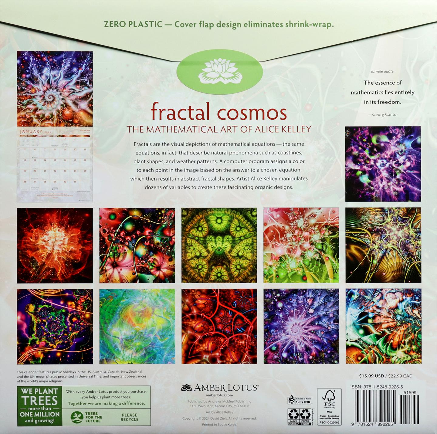 2025 FRACTAL COSMOS CALENDAR