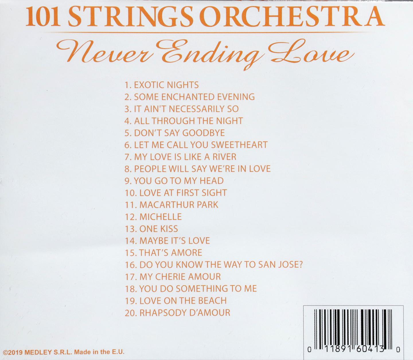 101 STRINGS ORCHESTRA: Never Ending Love - HamiltonBook.com
