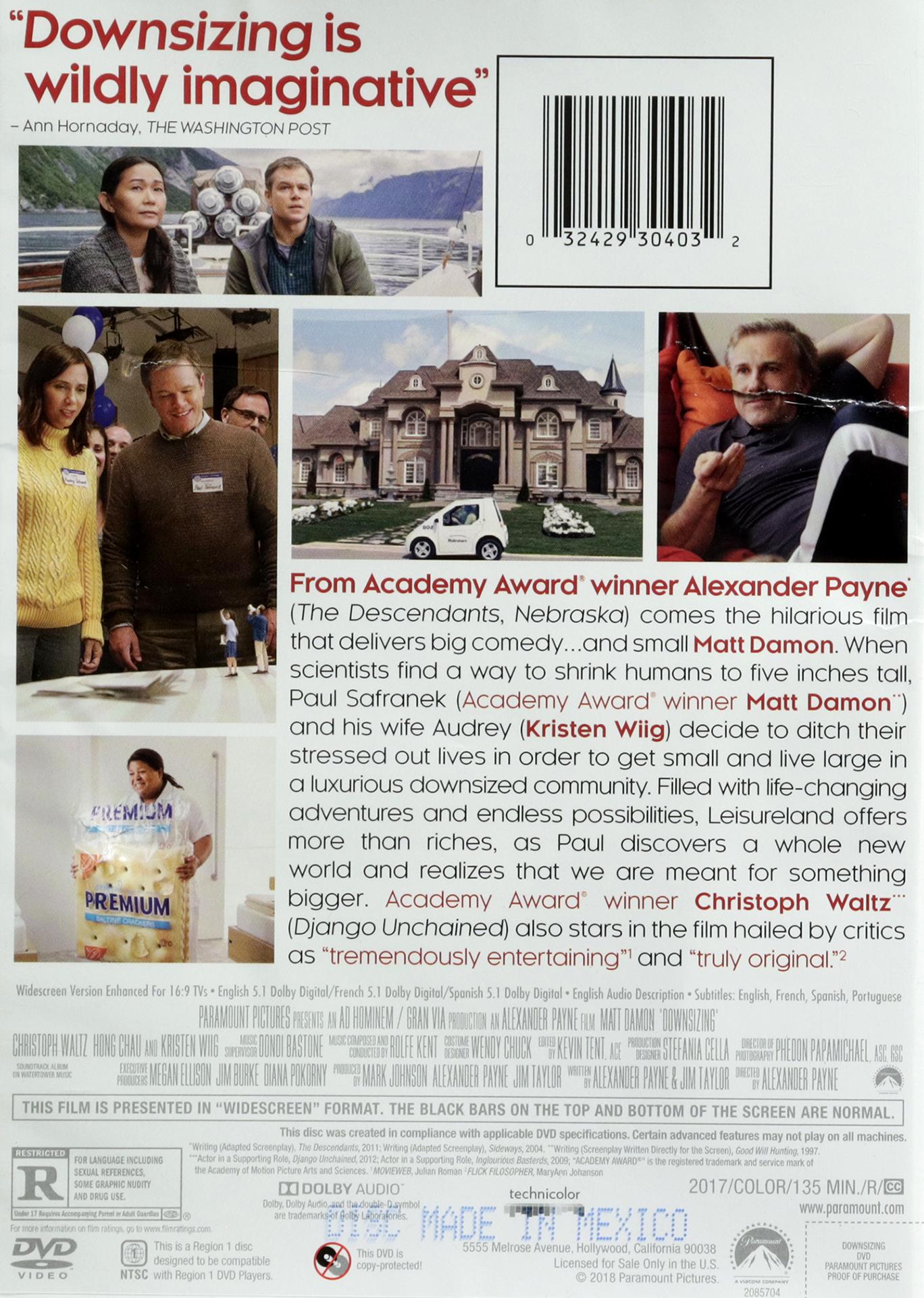 DOWNSIZING - HamiltonBook.com