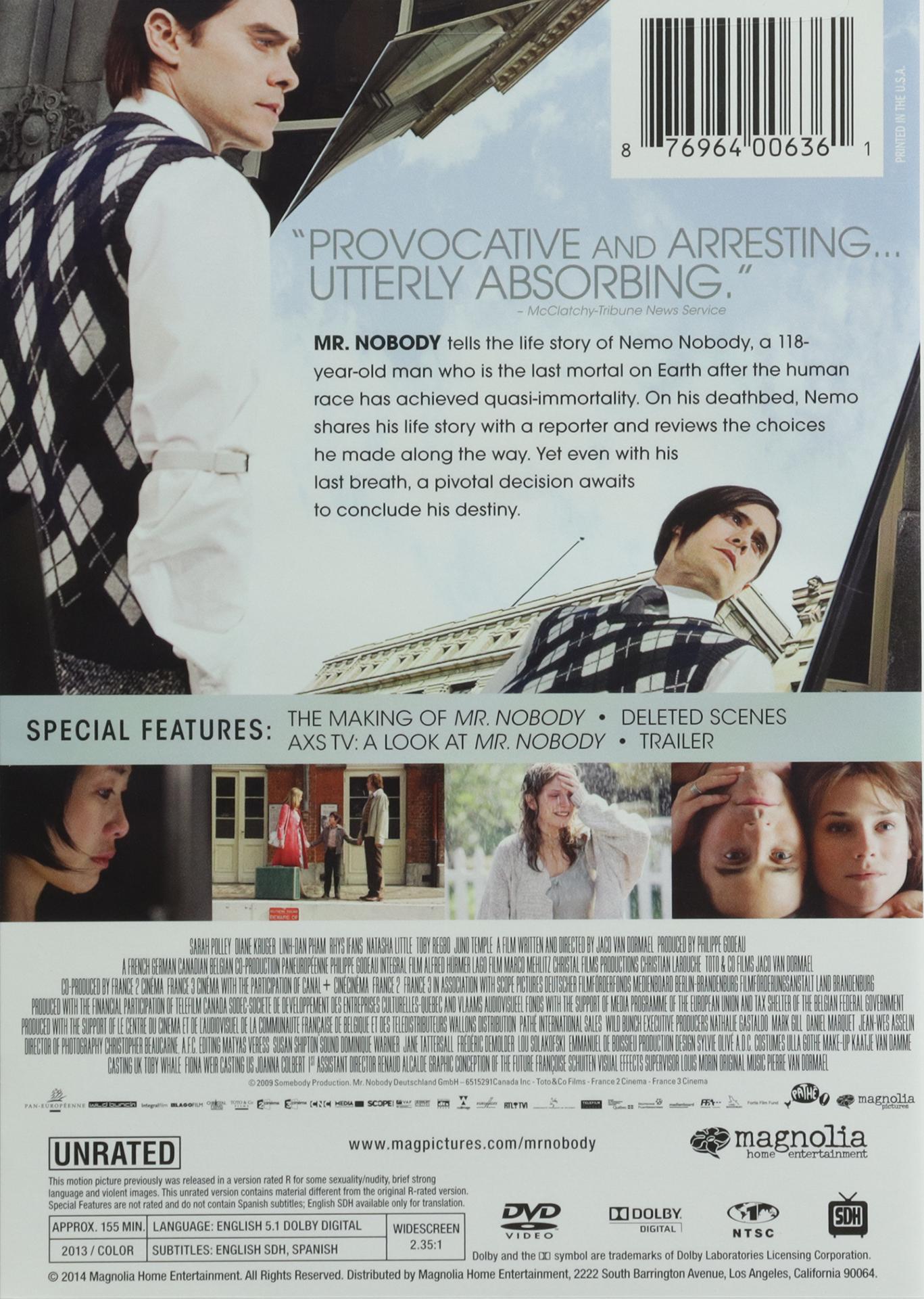 MR. NOBODY - HamiltonBook.com
