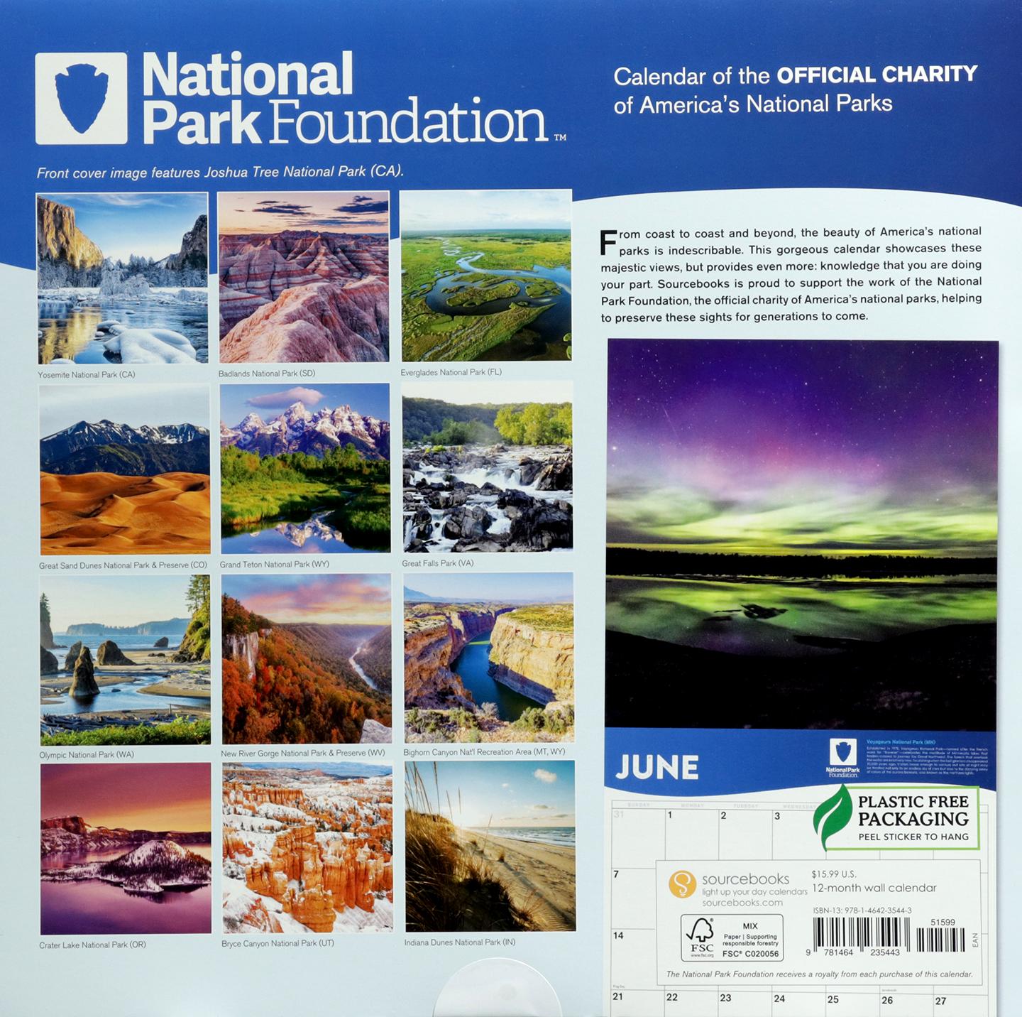 2026 NATIONAL PARKS CALENDAR - HamiltonBook.com